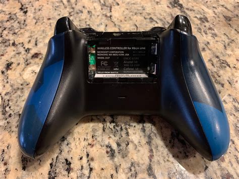 Xbox One Oem Wireless Controller Model 1537 Blue Midnight Etsy