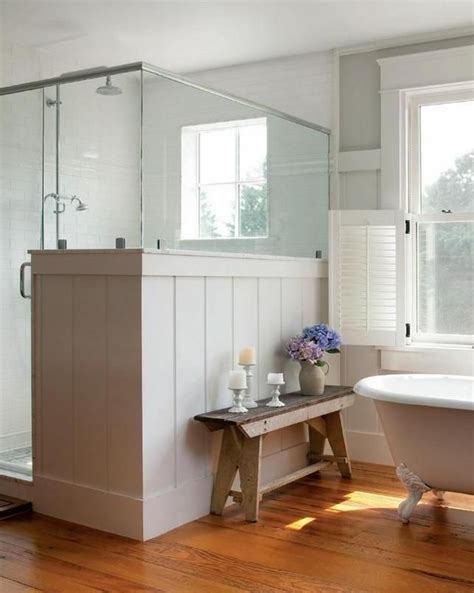 Obsess Much The Estate Of Things Farmhouse Master Bathroom Modern
