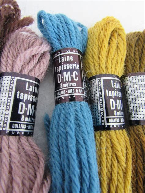 Dmc Wool Tapestry Yarn Laine Tapisserie Dmc Choose Your Etsy