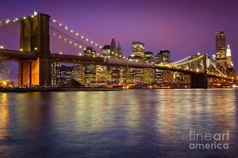 Brooklyn Bridge Photograph By Inge Johnsson Fine Art America