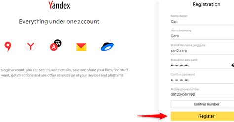 Unduh aplikasinya dan pasang ke ponsel android anda hari ini. Cara Membuat Email Yandex ~ Cari2-Cara