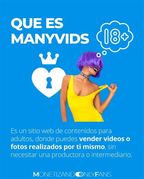 Qué es ManyVids cómo funciona y cómo ganar dinero