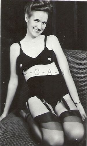 Org Vintage S S Semi Nude RP Skinny Well Endowed Woman Peek A Boo Bra EBay