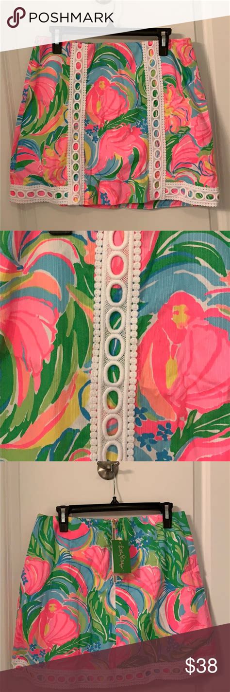 Lilly Pulitzer Skirt NEW Lilly Pulitzer Lillies Pulitzer