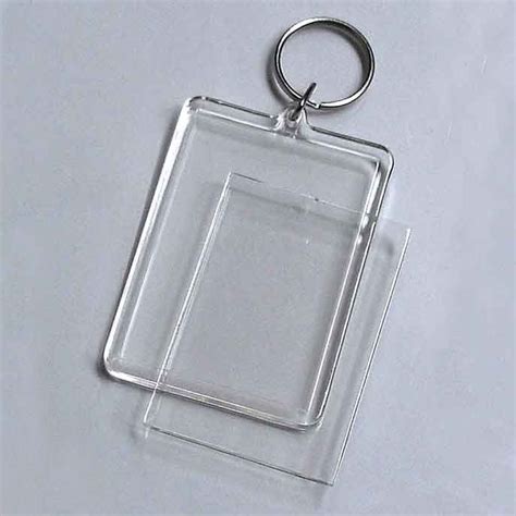 Blank Acrylic Rectangle Keychains Insert 2 Cool Keychain Best Friend Keychains From Whitney 37