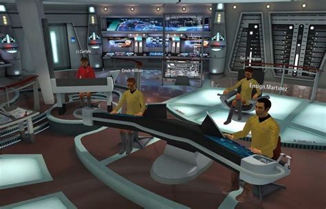 Star Trek Bridge Crew Places On The Bridge Of The Uss Aegis In Vr