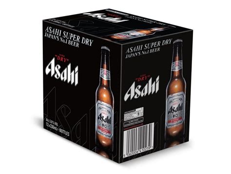 Asahi Super Dry Draft 12 Pack Bottles 330ml Counties Inn Liquor