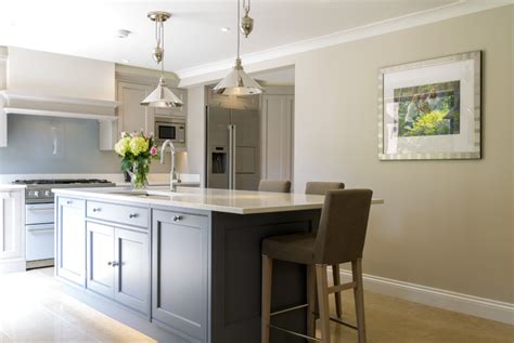 A coffered ceiling nods to classic architecture but with a twist—quinn made the coffers shallow and painted beams white for a. Modern Twist on Traditional | Woodwork Kitchens & Handmade ...