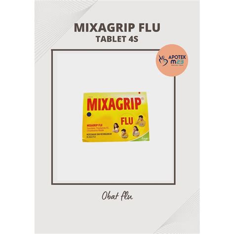 Jual MIXAGRIP FLU Obat Flu 4 S Shopee Indonesia