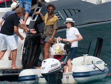 Paul Mccartney And Wife Nancy Soak Up The Sun On A Yacht In Ibiza Celebrity News Showbiz