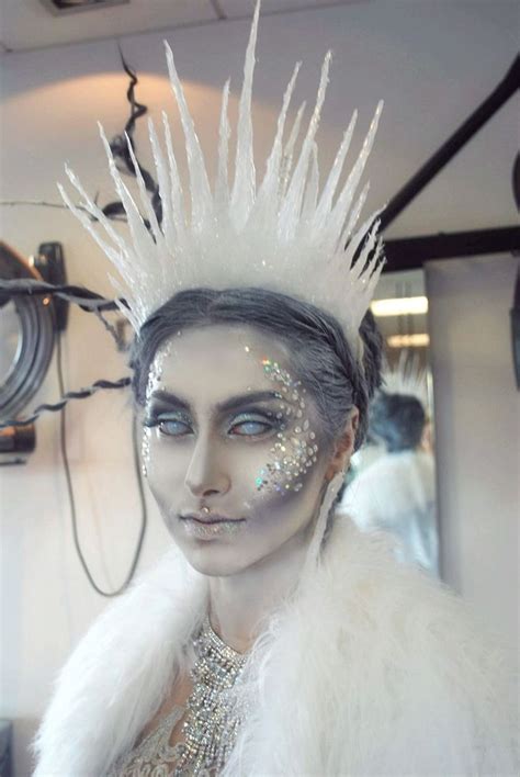 Ice queen | Ice queen costume, Queen costume, Ice queen makeup