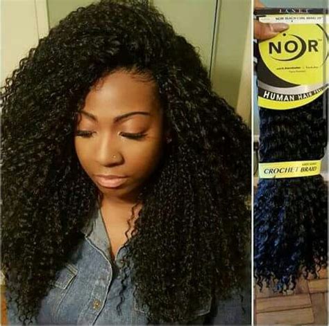With the different textures, colors and lengths of those extensions, you can always achieve the style you're aiming for and make it look like the hair is natural. Best 25+ Human hair crochet braids ideas on Pinterest ...