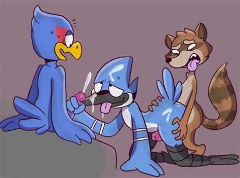 Rule 34 Furry Gay Gay Sex Male Male Only Male Penetrated Male Penetrating Male Mordecai
