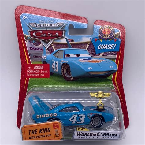 Disney Pixar Cars Movie The World Of Cars The King With Piston Cup