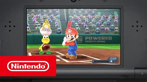 Mario Sports Superstars Trailer Home Run Nintendo 3ds Youtube