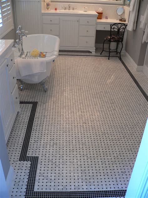 10 Mosaic Bathroom Floor Tile