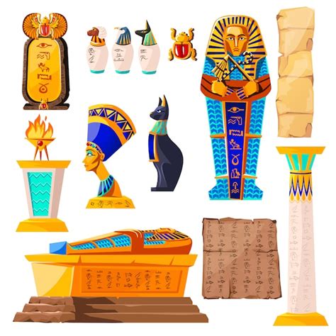 Free Vector Ancient Egypt Vector Cartoon