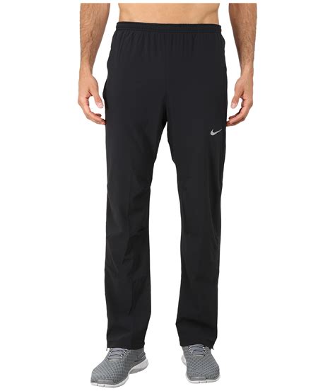 Nike Dri Fit™ Stretch Woven Running Pant In Black For Men Blackblack