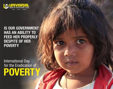 International Day For The Eradication Of Poverty Is Observed On October 17 Each Year With A