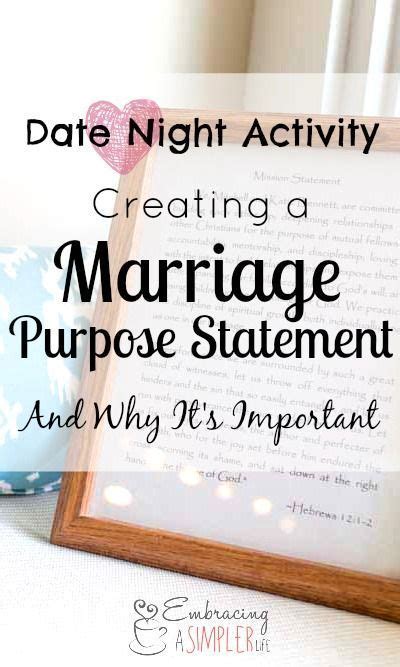 Marriage Mission Statement Why It S Important And How To Create One