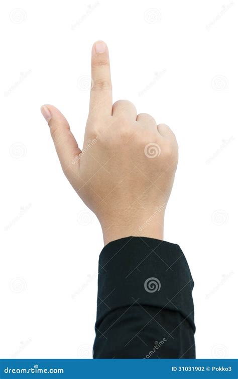 Finger Point Stock Photography Image 31031902