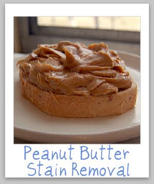 So, the best is to use them one by one. Peanut Butter Stain Removal Guide