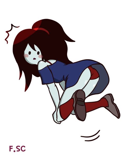 Rule 34 Adventure Time Black Hair Fizzyspidercider Marceline Panties Shy Vampire White