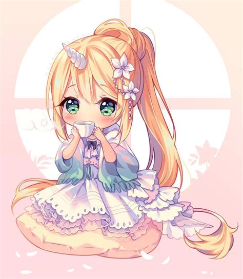 Video Commission Flower Tea Time By Hyanna Natsu Cute Anime