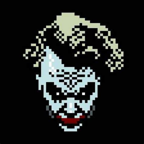 The Joker Pixel Art Joker Art Polygon Art