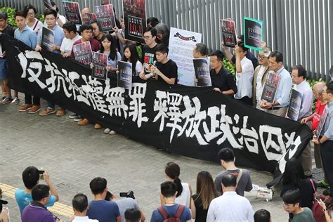 Pro Democracy Activists In Hong Kong Call For National Day March To