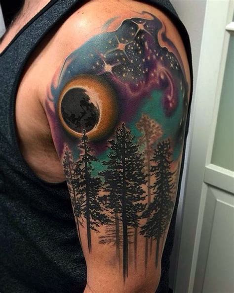Pin By Danielle Olson On Tattoos In 2020 Eclipse Tattoo Sky Tattoos