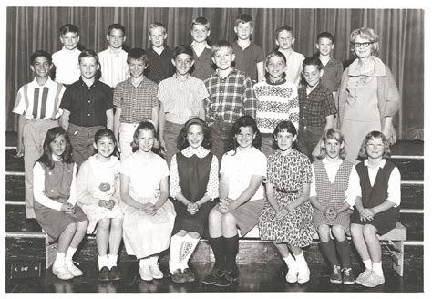 Ross School 5th Grade Class Picture 1964 1965 Mrs Hardys Class