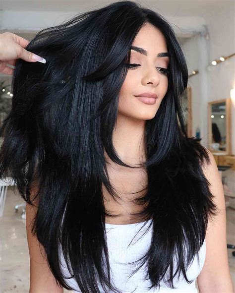 Fantastic Jet Black Hair Color Ideas For Every Skin Tone