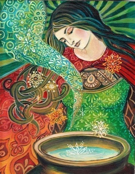 Cerridwens Cauldron Emily Balivet Pagan Goddess Art Mythology