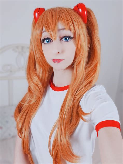 asuka cosplay by me r evangelion