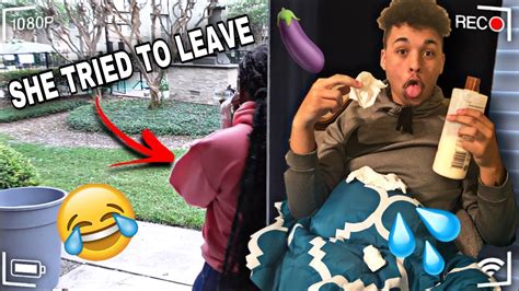 beating my meat 🍆 prank on gf she tried to leave youtube