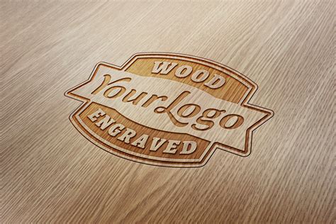 Free Wood Letterpress Logo Titanui