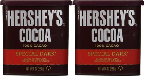 Hersheys Hersheys Special Dark Cocoa 8 Ounce Container Pack Of 2