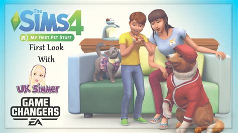 The Sims 4 My First Pet Stuff Pack Review First Look Youtube