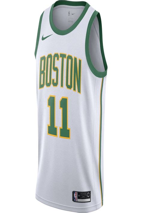 Kyrie Irving Boston Celtics Official 18 19 Nike City Edition Swingman