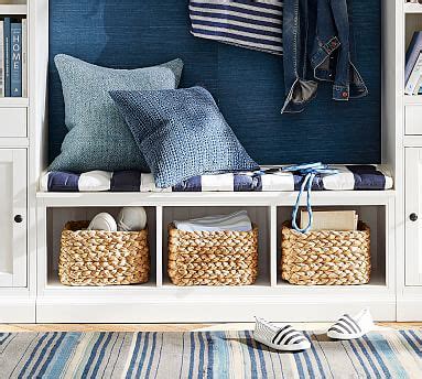 For every $250 on your card, you'll earn $25 customers receive one reward dollar for every dollar spent with the pottery barn credit card at any pottery barn brand catalog, store or website. Aubrey Entryway Bench | Pottery Barn