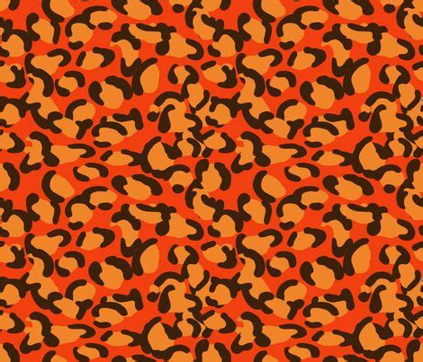 Colorful Fabrics Digitally Printed By Spoonflower Orange Spotty