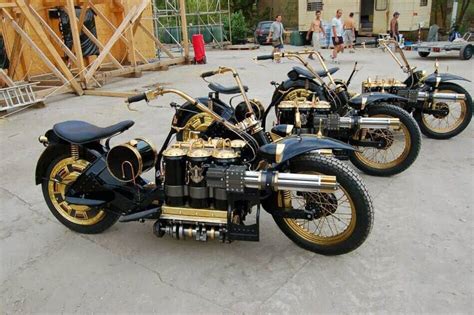 10 Incredibly Amazing Looking Steampunk Motorcycles