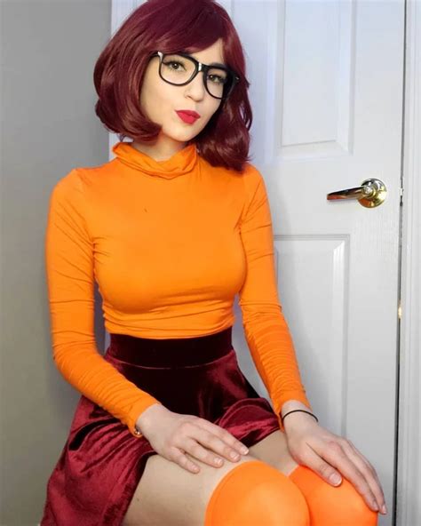 Velma Cosplay Girls Halloween Outfits Halloween Girl Velma Scooby Doo Daphne And Velma Red