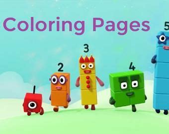 See more ideas about coloring for kids, printable coloring pages, coloring pages. Numberblocks 1-5 CBEEBIES without magazine Number Blocks ...