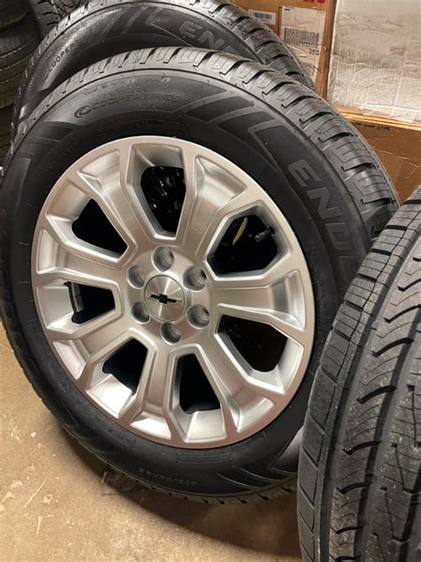 2022 Chevy Tahoe Gmc Yukon Silver Rims And Cooper All Seas Tires