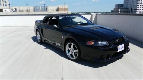 Purchase Used Triple Black 1999 Ford Mustang Gt Convertible Saleen