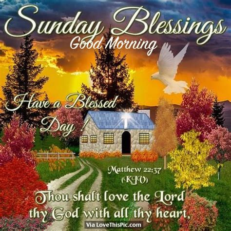 Sunday Blessings Good Morning Have A Day Pictures Photos And Images