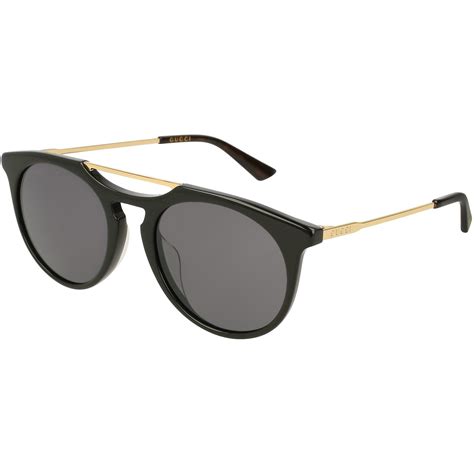 Gucci Round Frame Acetate Sunglasses Unisex Round Sunglasses Flannels
