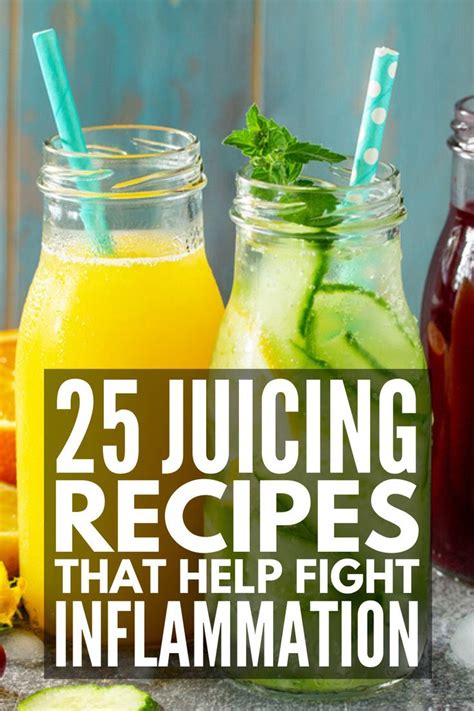 Anti Inflammatory Juice Cleanse 25 Juices To Reduce Inflammation In